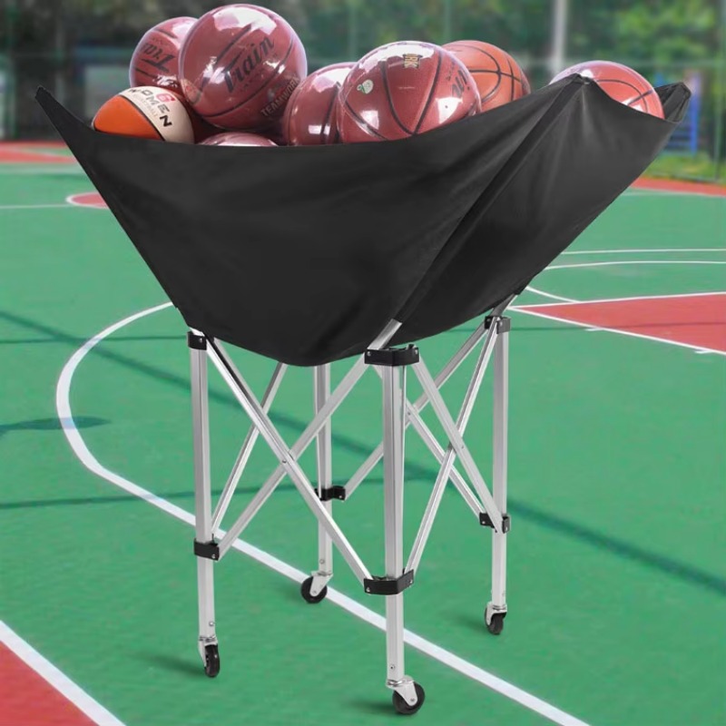 Sports Equipment Volleyball - عربة تدريب محمولة قابلة للطي مع