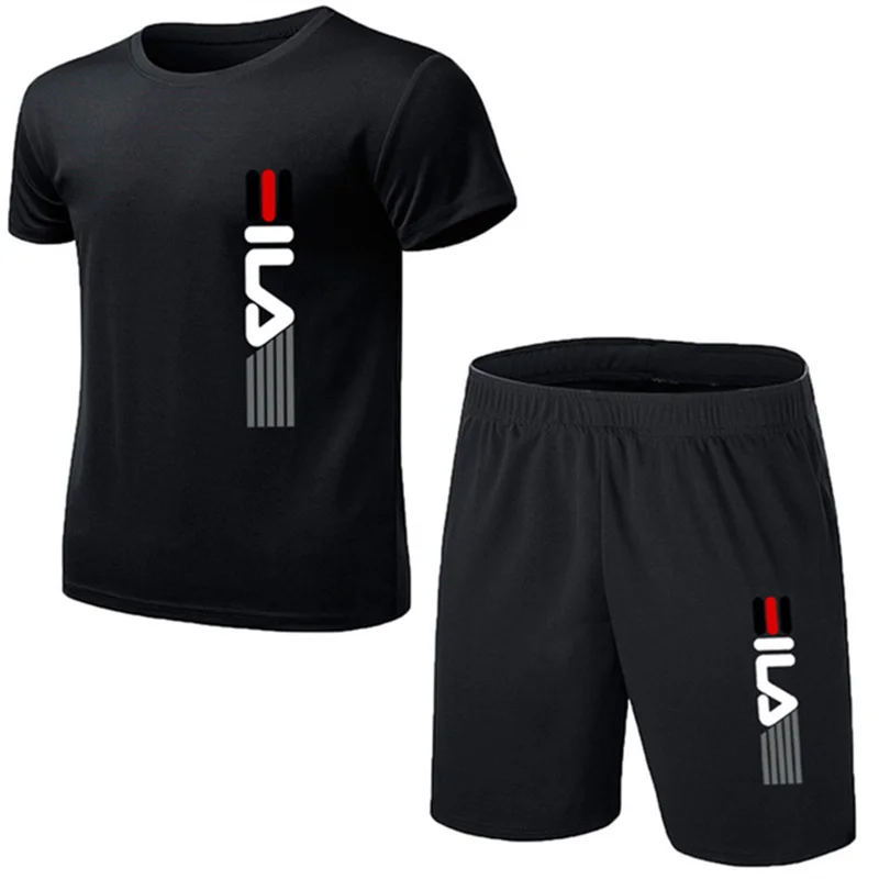 Sports Equipment Set - طقم رياضي صيفي رجالي بسيط وأنيق