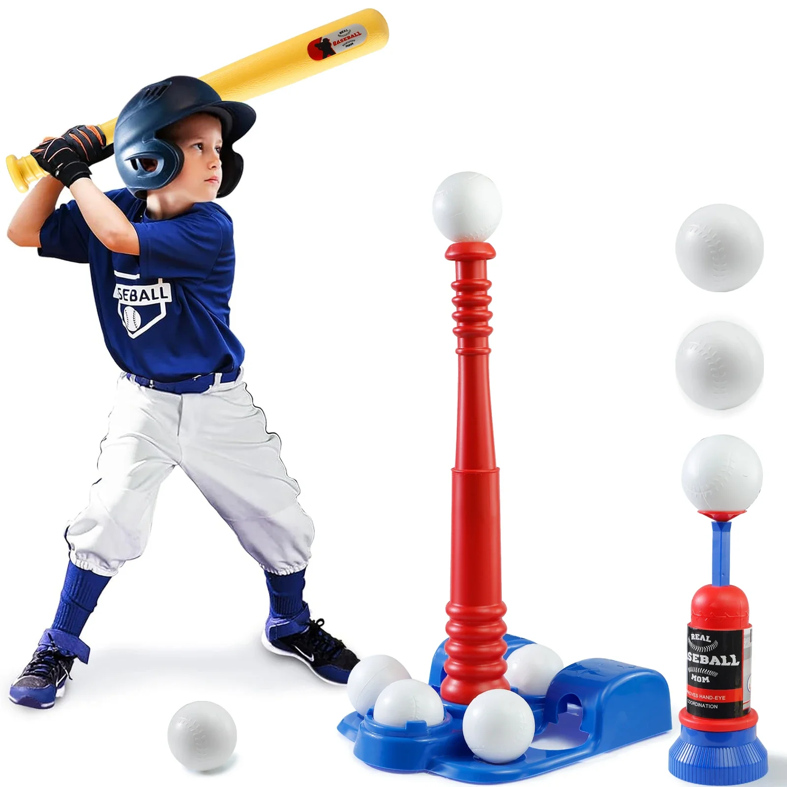 مجموعة تدريب البيسبول 2 في 1 م - مراجعة Sports Equipment For Boys وسعره