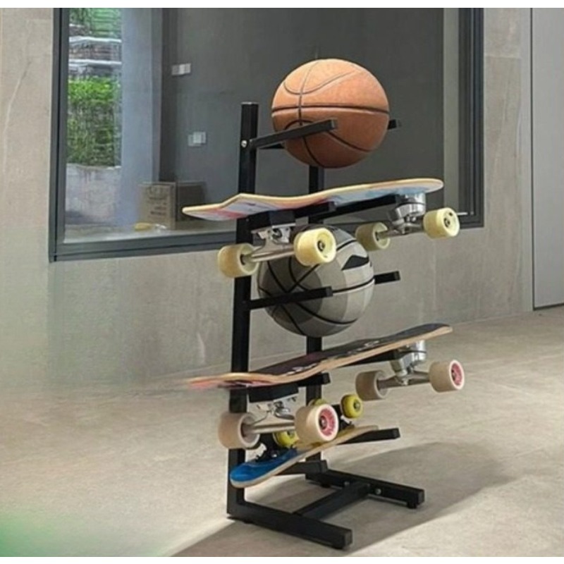 رف معدات التزلج بتصميم متكامل  - مراجعة Sports Equipment Basketball وسعره