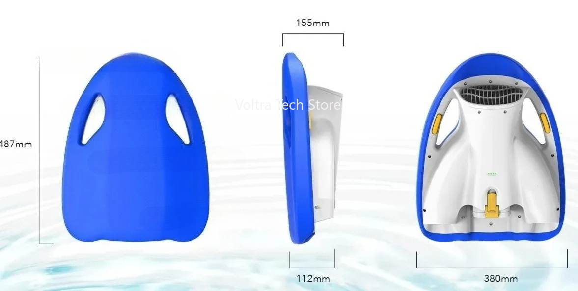 لوح ركوب الأمواج الكهربائي الص - مراجعة Swimming Kickboard وسعره