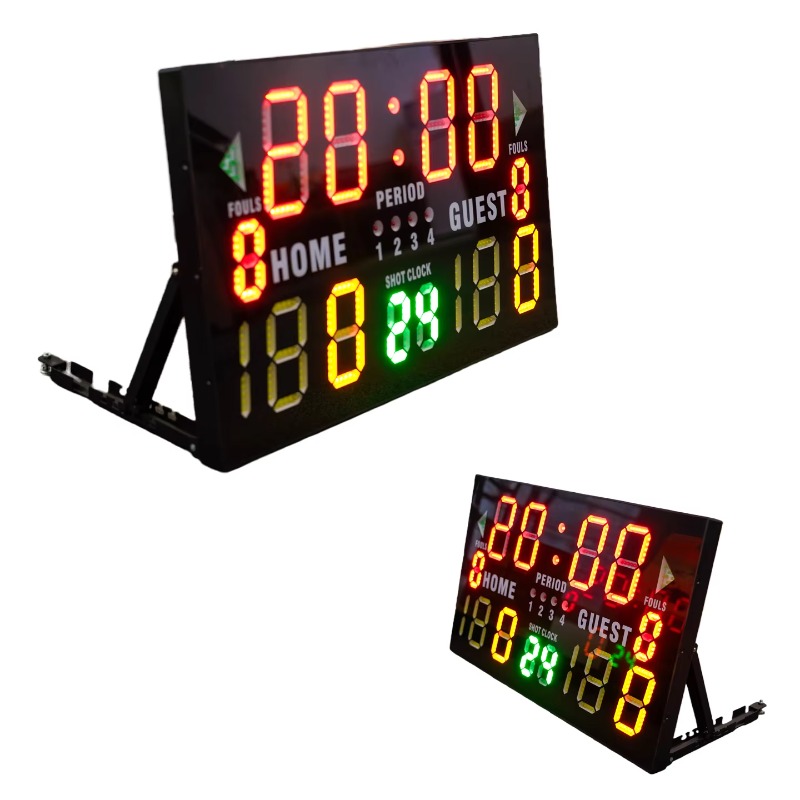 لوحة نتائج كرة السلة الإلكترون - مراجعة Sports Equipment Basketball وسعره