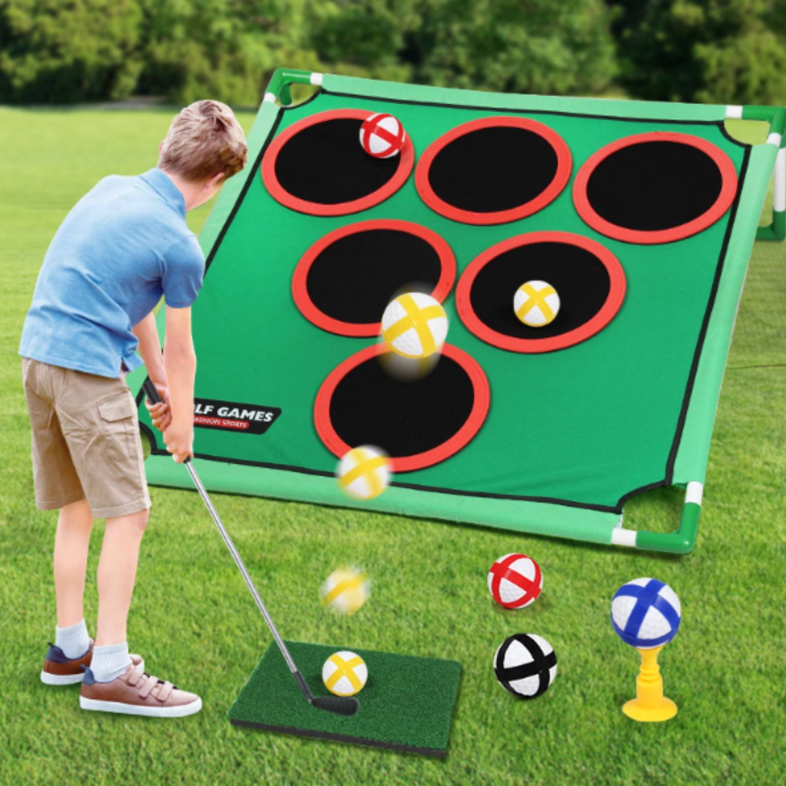 هدف تدريب الجولف المحمول سهل ا - مراجعة Xin Sports Equipment وسعره