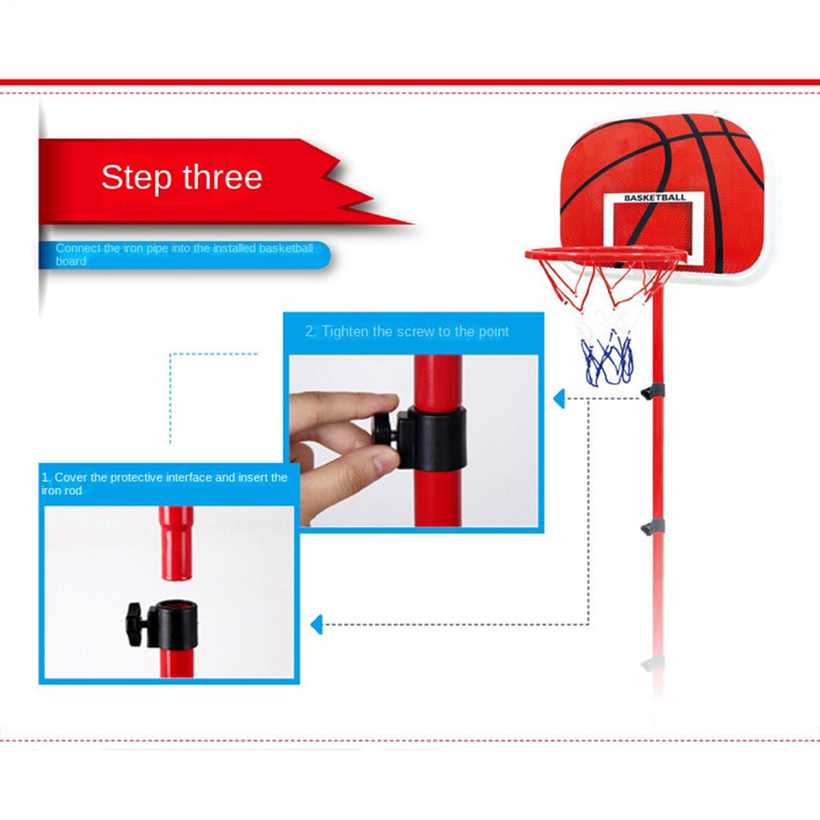 حامل كرة السلة للأطفال مع 3 كر - مراجعة Sports Equipment Basketball وسعره