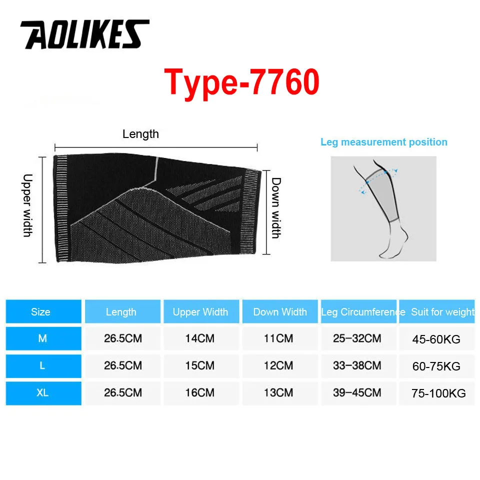AOLIKES-وسادات دعامة ضغط للركب - مراجعة Sports Equipment Volleyball وسعره